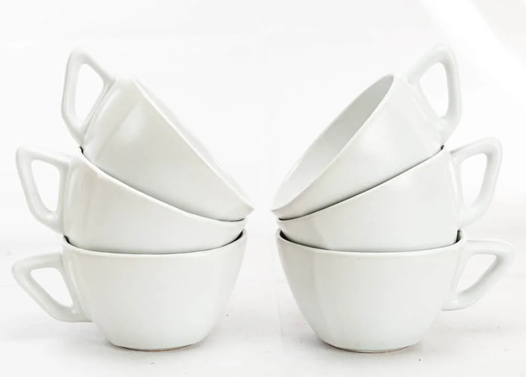 6 db-os jumbo bögre otthoni készlet, Ø 13 cm, 400 ml, Matt White - Master