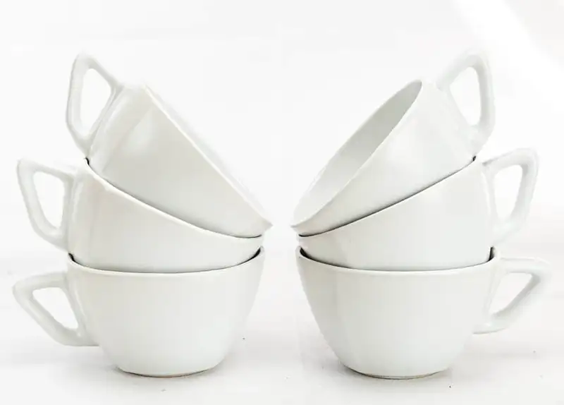 6 db-os jumbo bögre otthoni készlet, Ø 13 cm, 400 ml, Matt White - Master