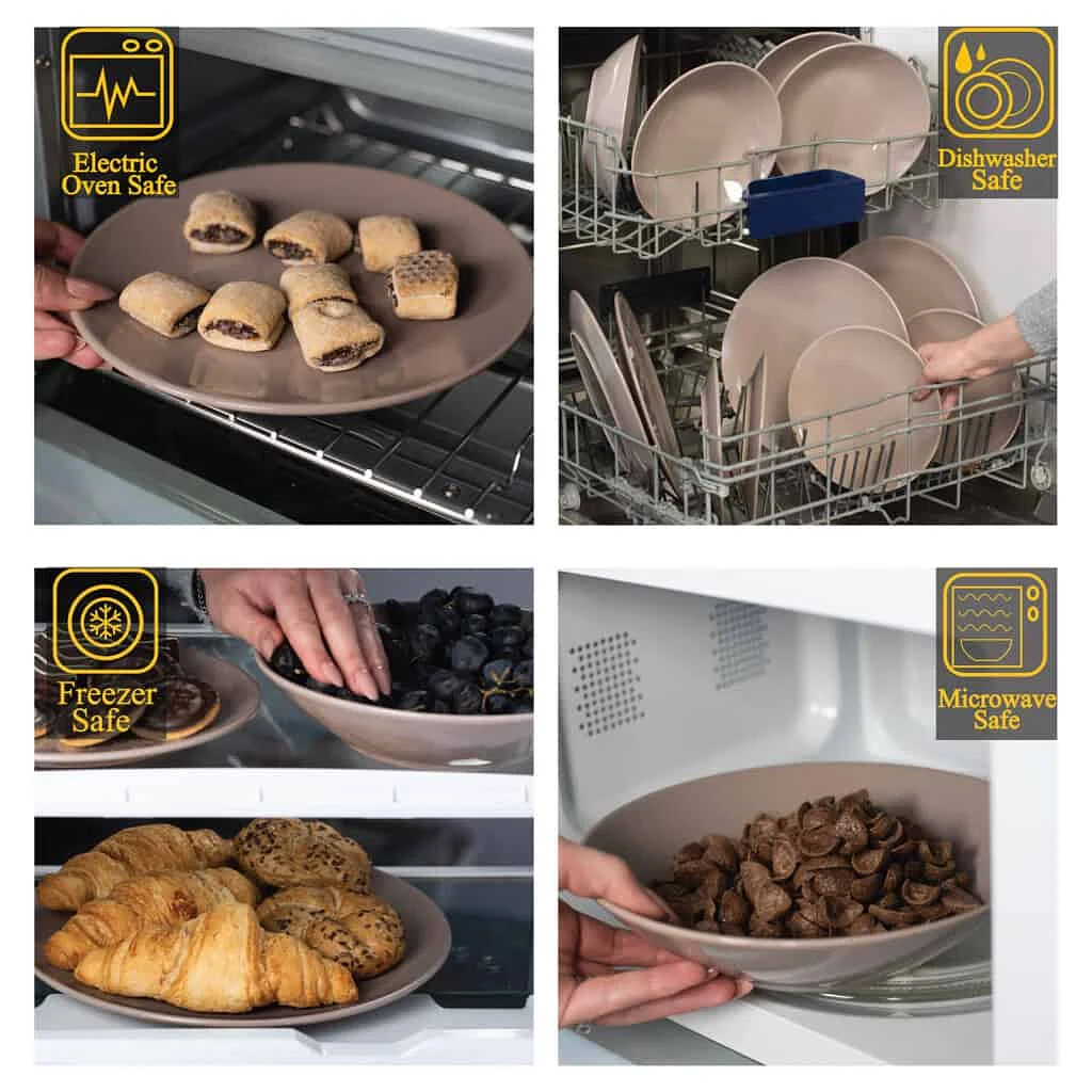 Elevate the Taste: Set 6 tiefe Teller Deep Creme Latte - Master