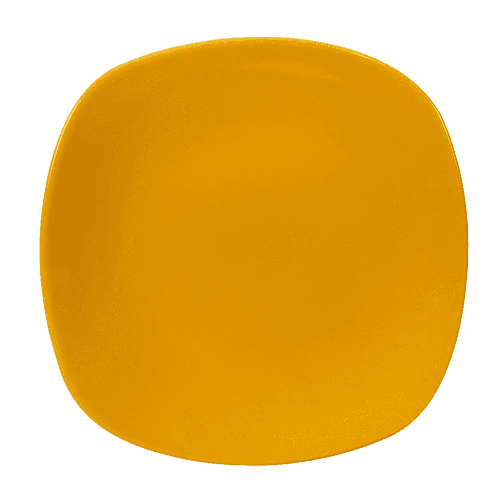 Gelber Dessertteller, 20 cm - Master
