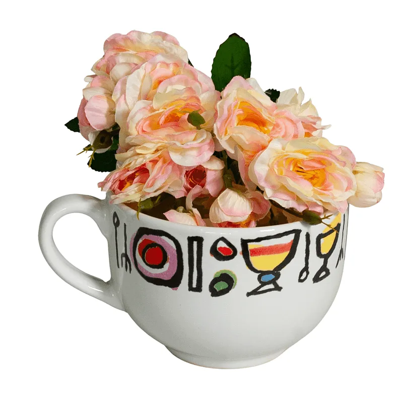 Διακοσμημένη Arctic White jumbo κούπα, 470 ml - Master