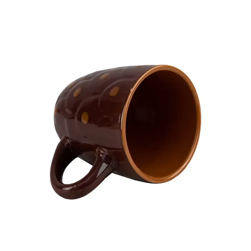 Tasse mit braunen Tupfen, 200 ml, Braun - Master