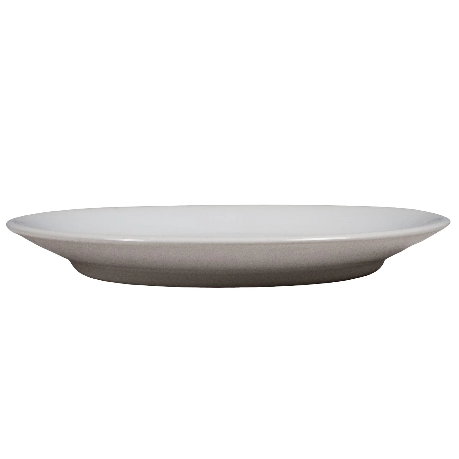 Farfurie de desert cu flori si pizza, 19,5 cm, Alb Pur - Master