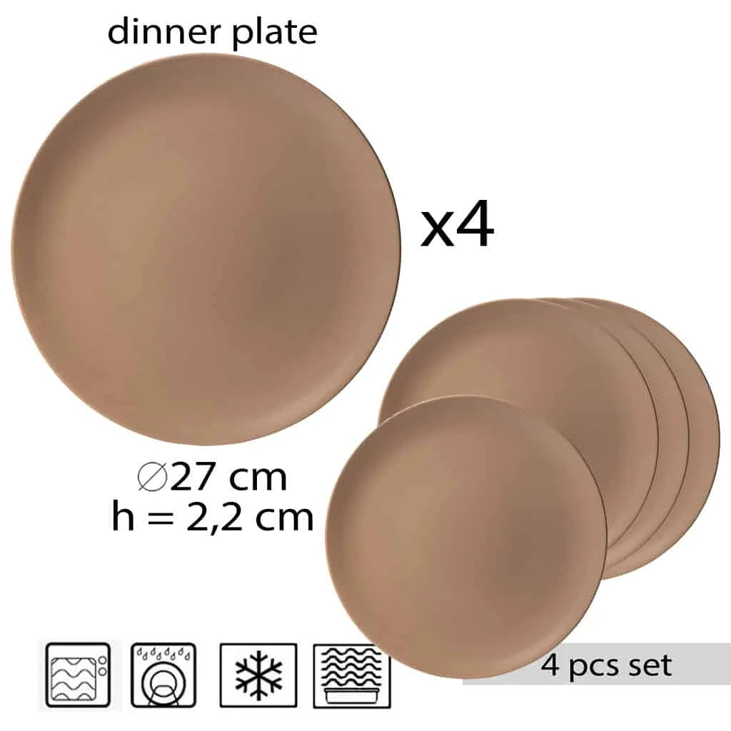 Transformă fiecare masă cu un set de 4 farfurii așezate - Master