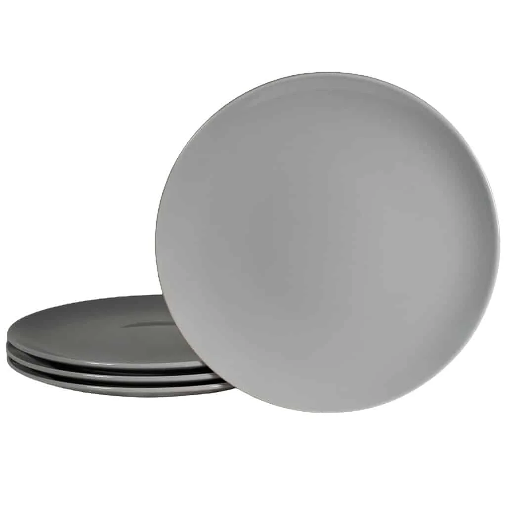 Детайл в Simplicity: Комплект от 4 плоски чинии Silver Grey - Master