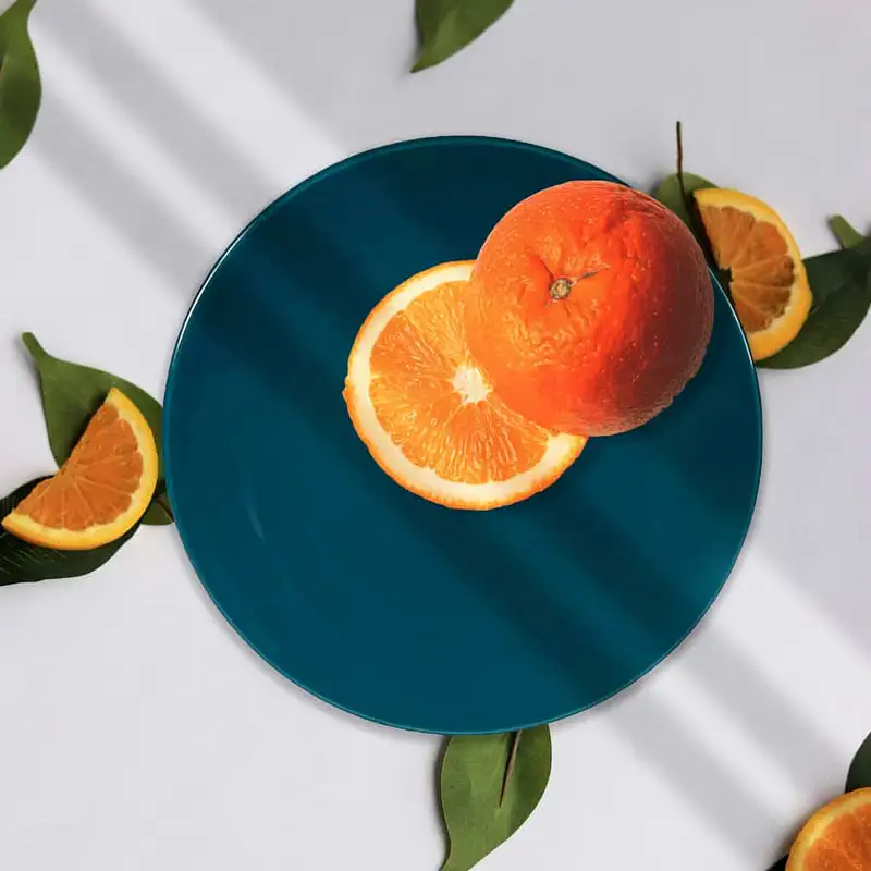 Delicii culinare cu Set de 4 farfurii de desert Turcoaz Inchis - Master