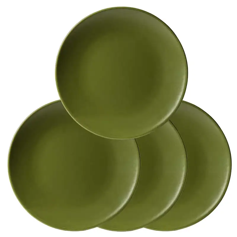 Delicii în Verde: Setul de 4 Farfurii pentru Desert - Master