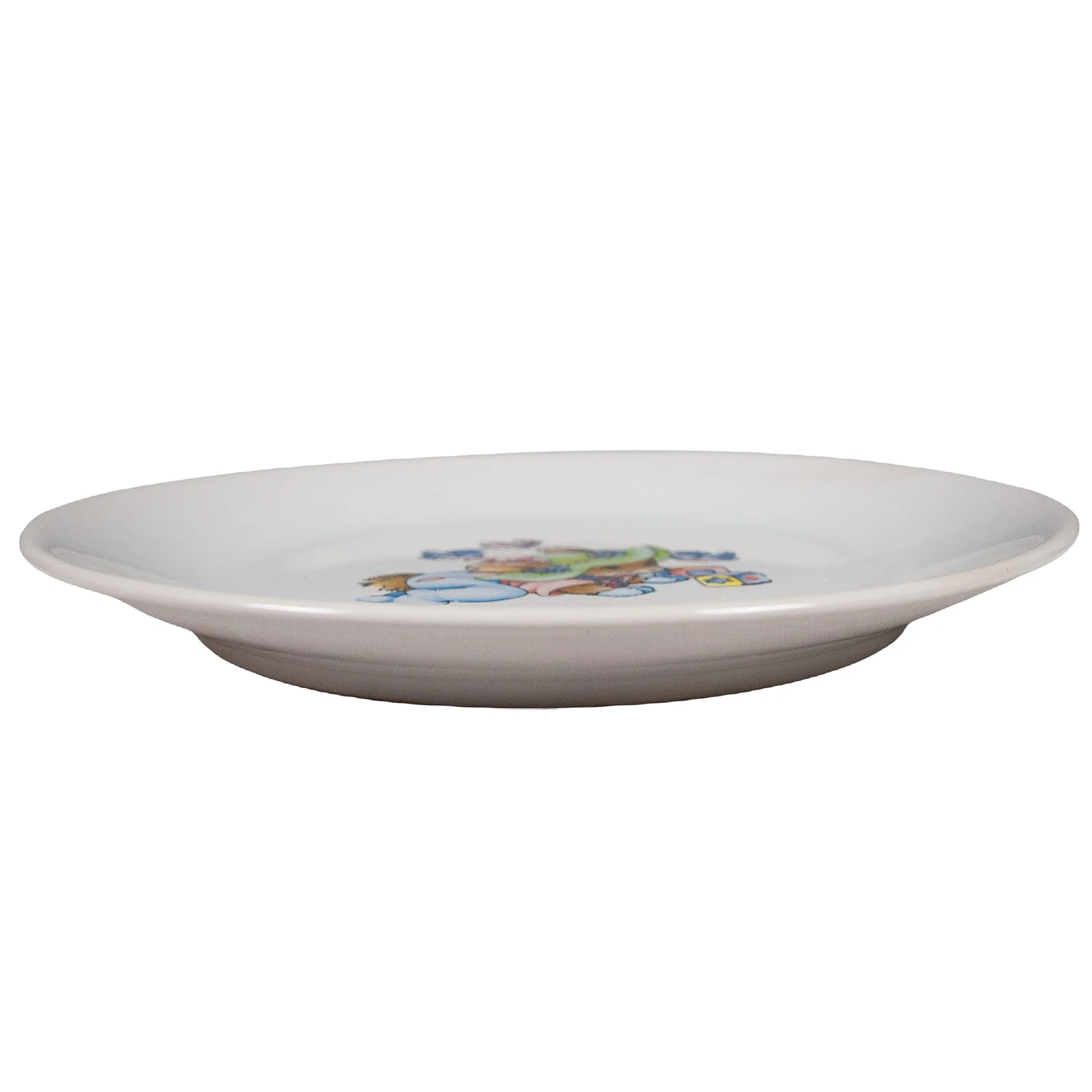 Dessertteller mit Mauswürfeldekor, 19,5 cm, Pure White - Master