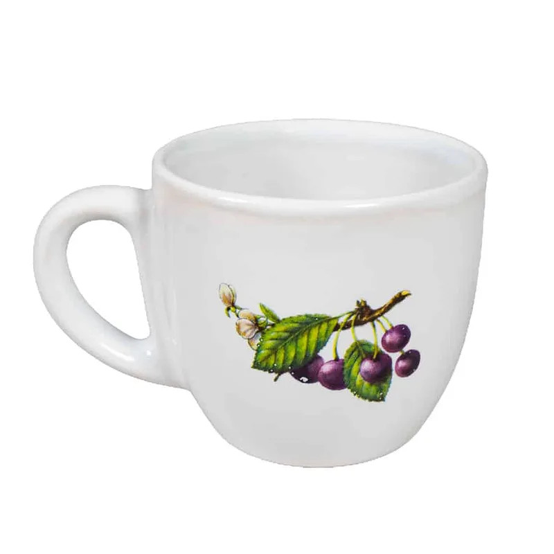 Arctic White Tasse mit Kirschdekor, 200 ml - Master