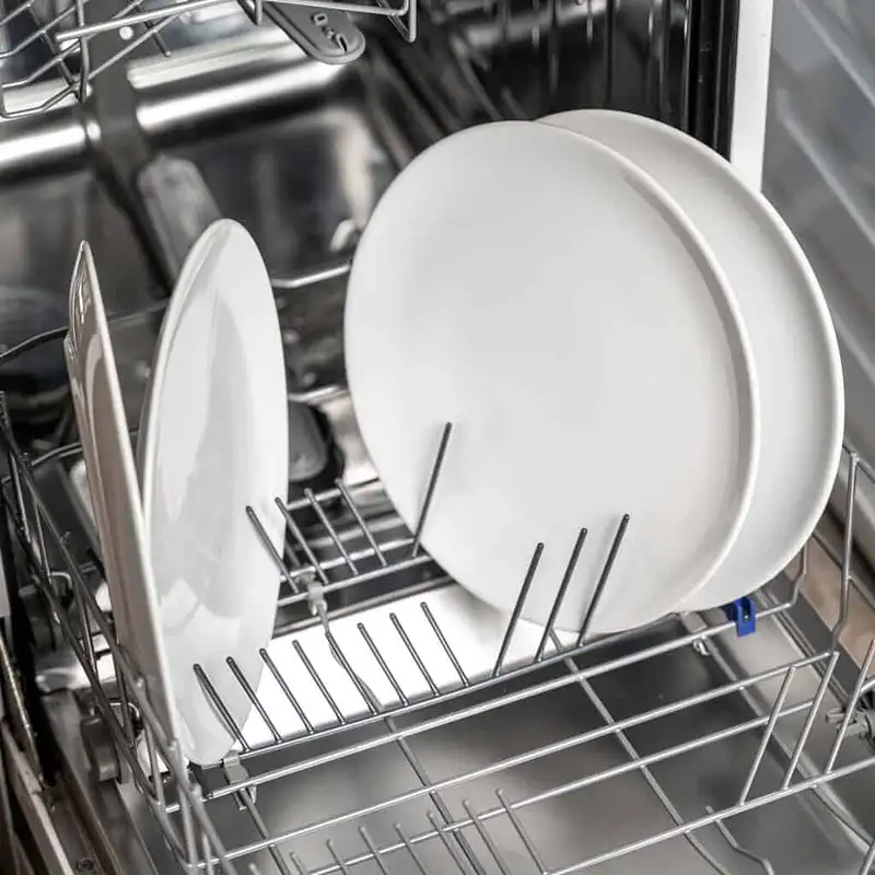 Set of 4 Flat Plates, 26 cm, Glossy White - Master