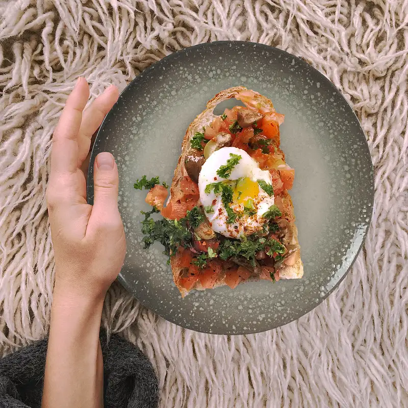 Set farfurii 24 piese, 6 persoane, Stone, Cesiro, Alb Ivoire/gri - Master