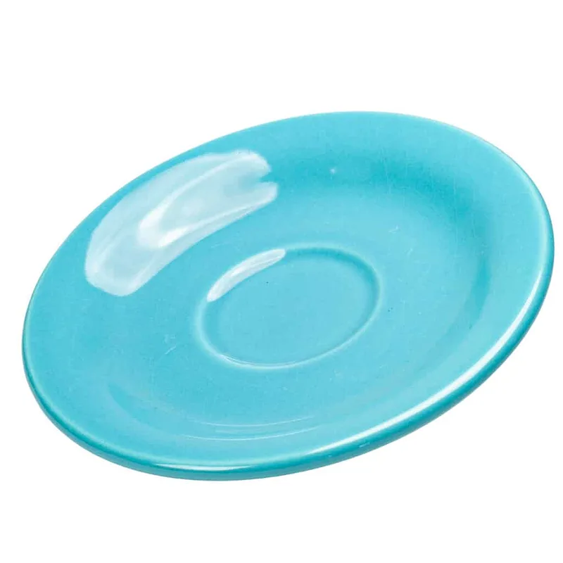 Teller mit Aqua Blue Muster, Ø 12,5 cm - Master