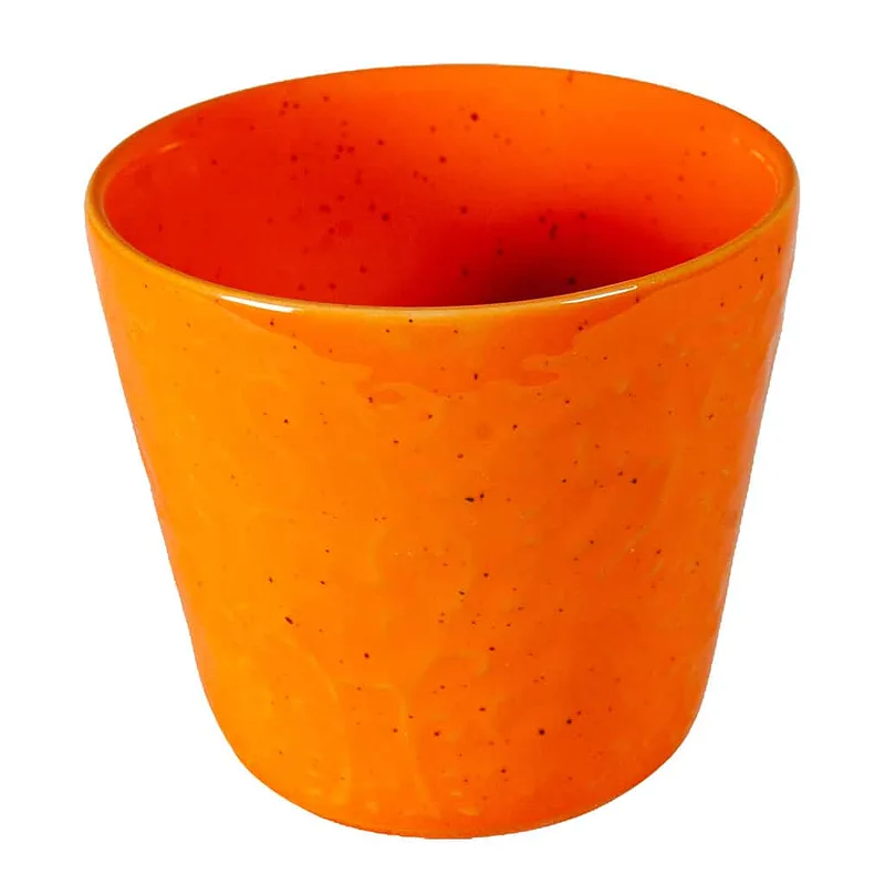 Γλάστρα Pigmented Tropical Orange, 10 cm, Aztec Relief - Master