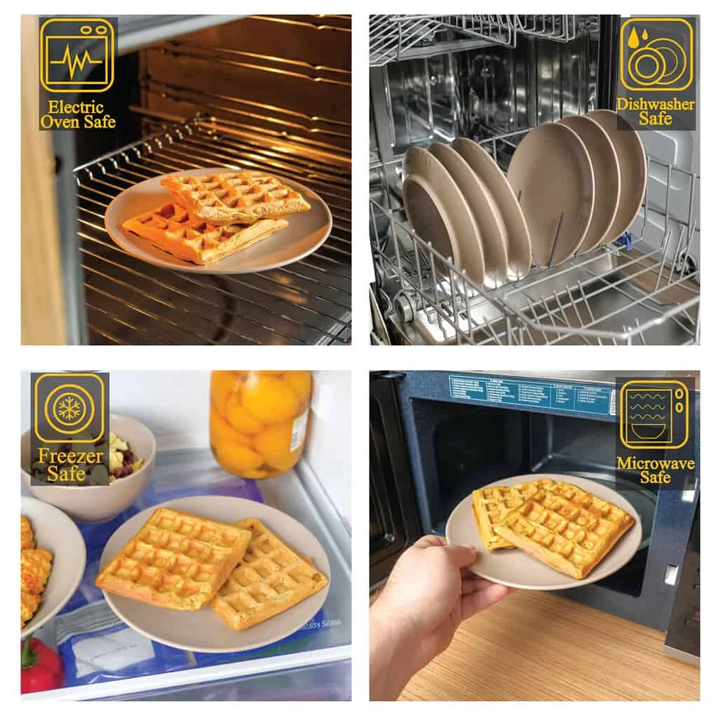 Delicatese in crema: Set de 6 farfurii de desert de exceptie! - Master