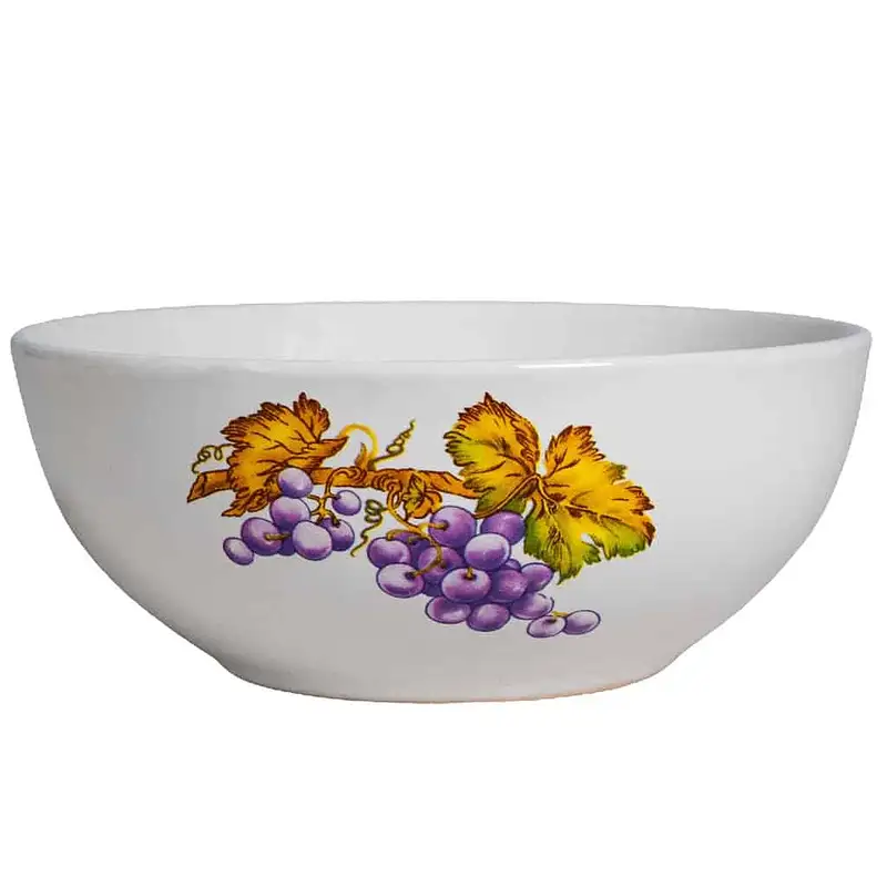 Tál szőlő díszítéssel, 400 ml, Arctic White - Master