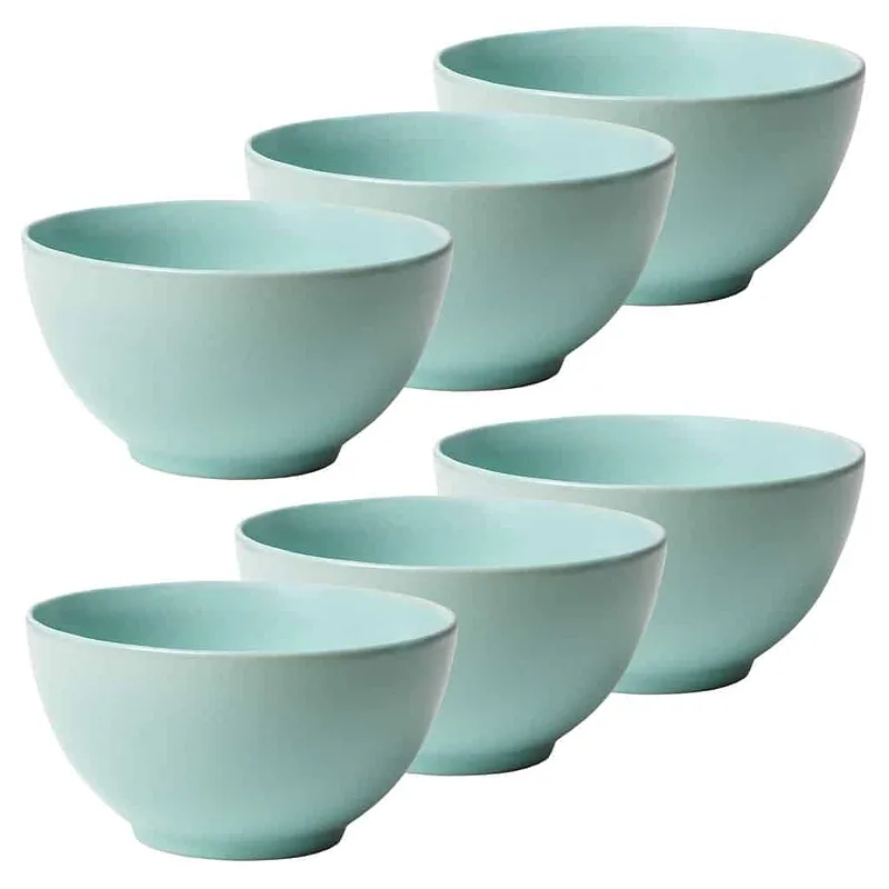 Set of 6 bowls Green Mint Mat, 600 ml - Master