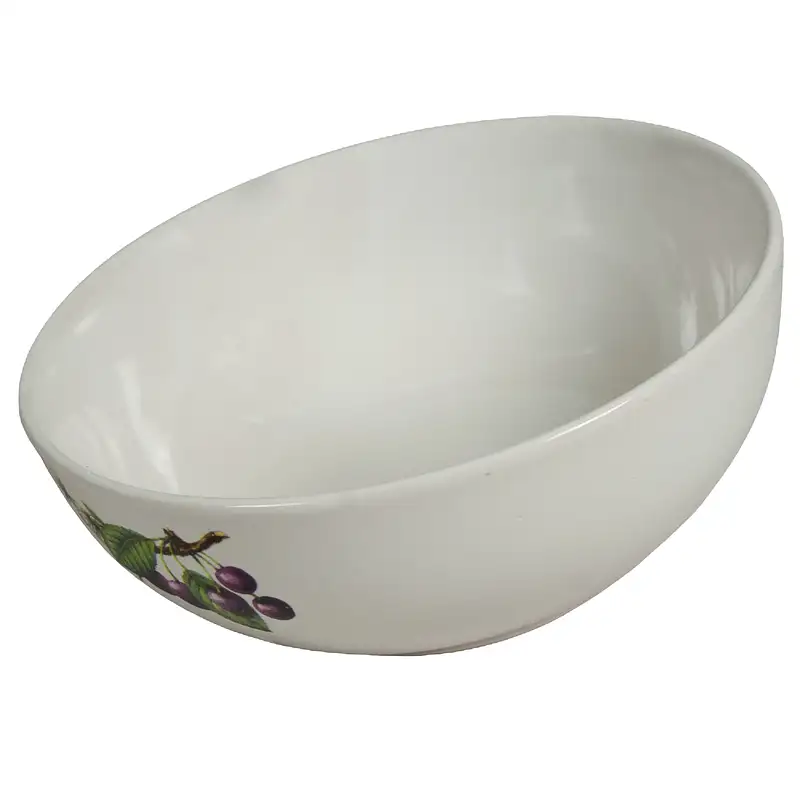Bol Arctic White de 400 ml, cu decor cireșe - Master