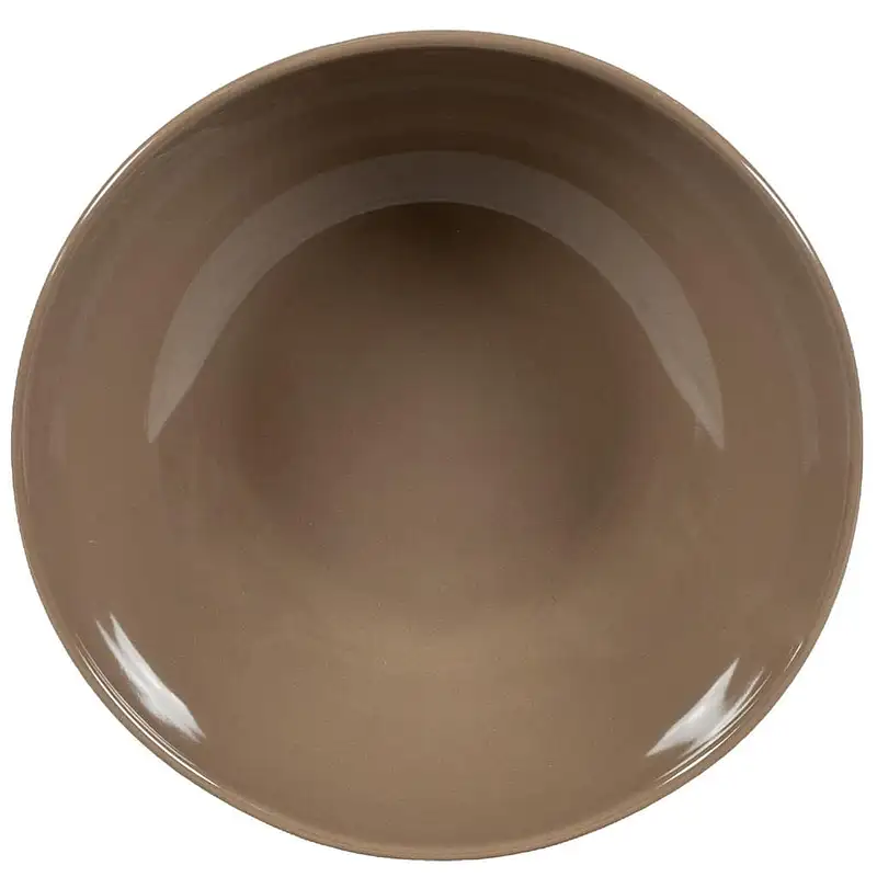 Large brown salad bowl, 23 cm, 1000 ml - Master