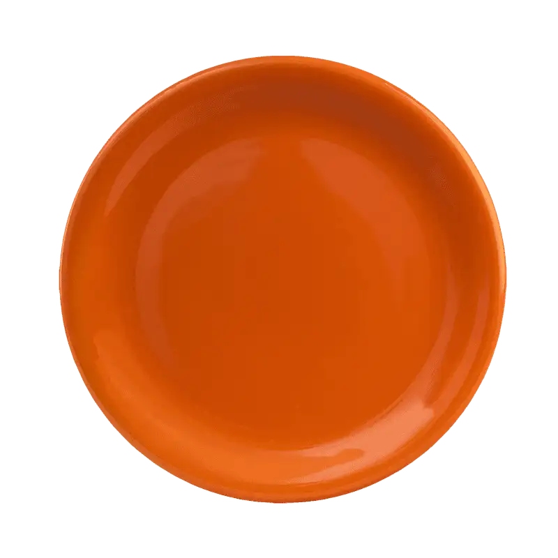 Orange dessert plate 19 cm - Master