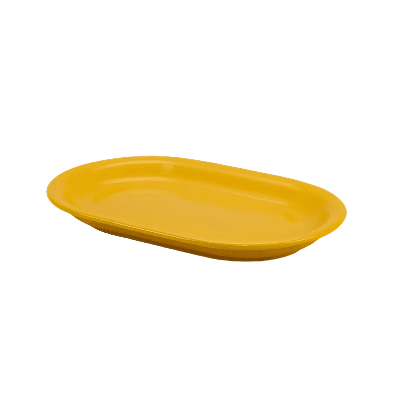 Yellow plate 23.5x15 cm - Master