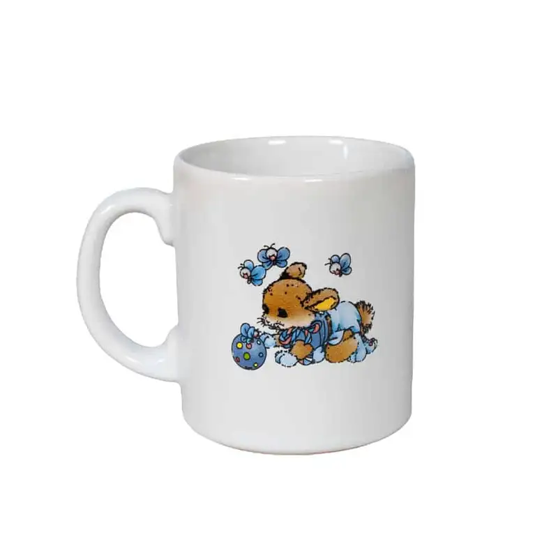 Becher Arctic White mit Maus- und Bienen-Dekor, 260 ml - Master