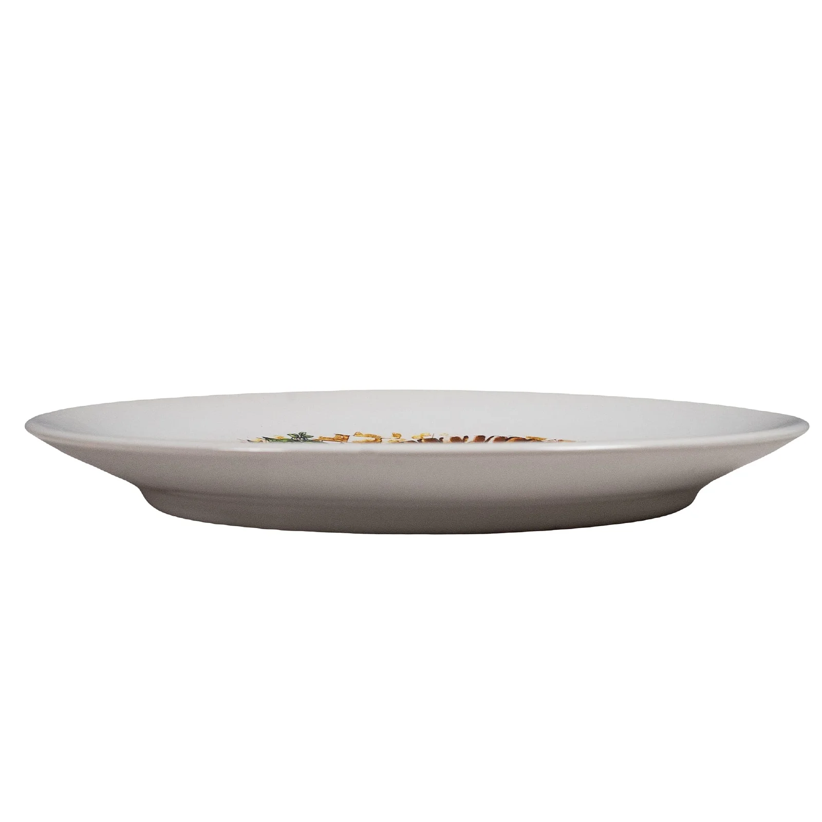 Десертна чиния с декорация за пица на маса 19,5 см. Pure White - Master