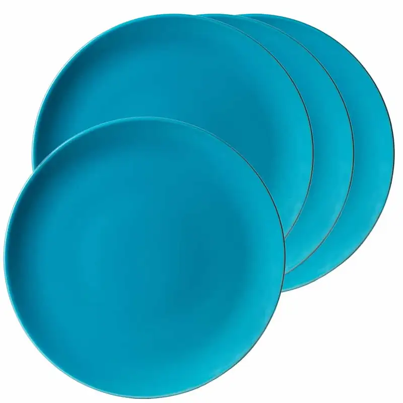Set farfurii turcoaz mat: eleganță și culoare la masa ta - Master