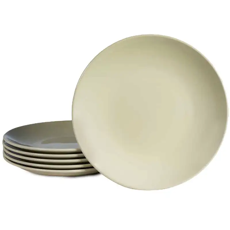 Set 6 farfurii plate Crem Ivoire, 26 cm - Master