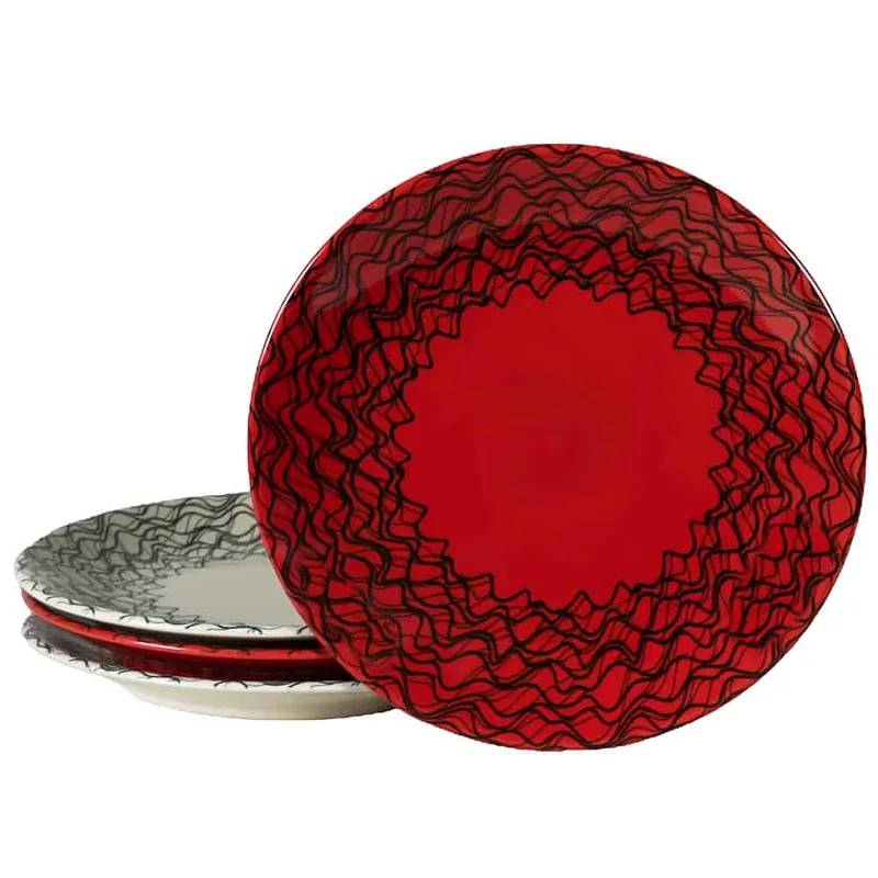 Set de 4 farfurii pentru desert: Bucurați-vă de gusturi rafinate - Master