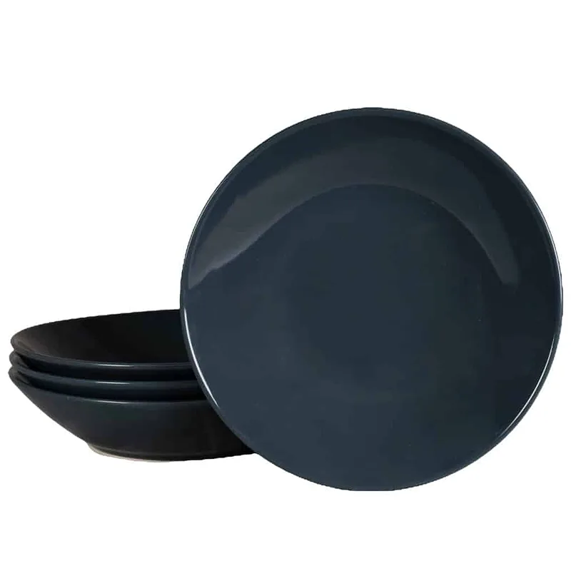 Σετ 4 βαθιές πλάκες, 21 cm, Anthracite Grey - Master