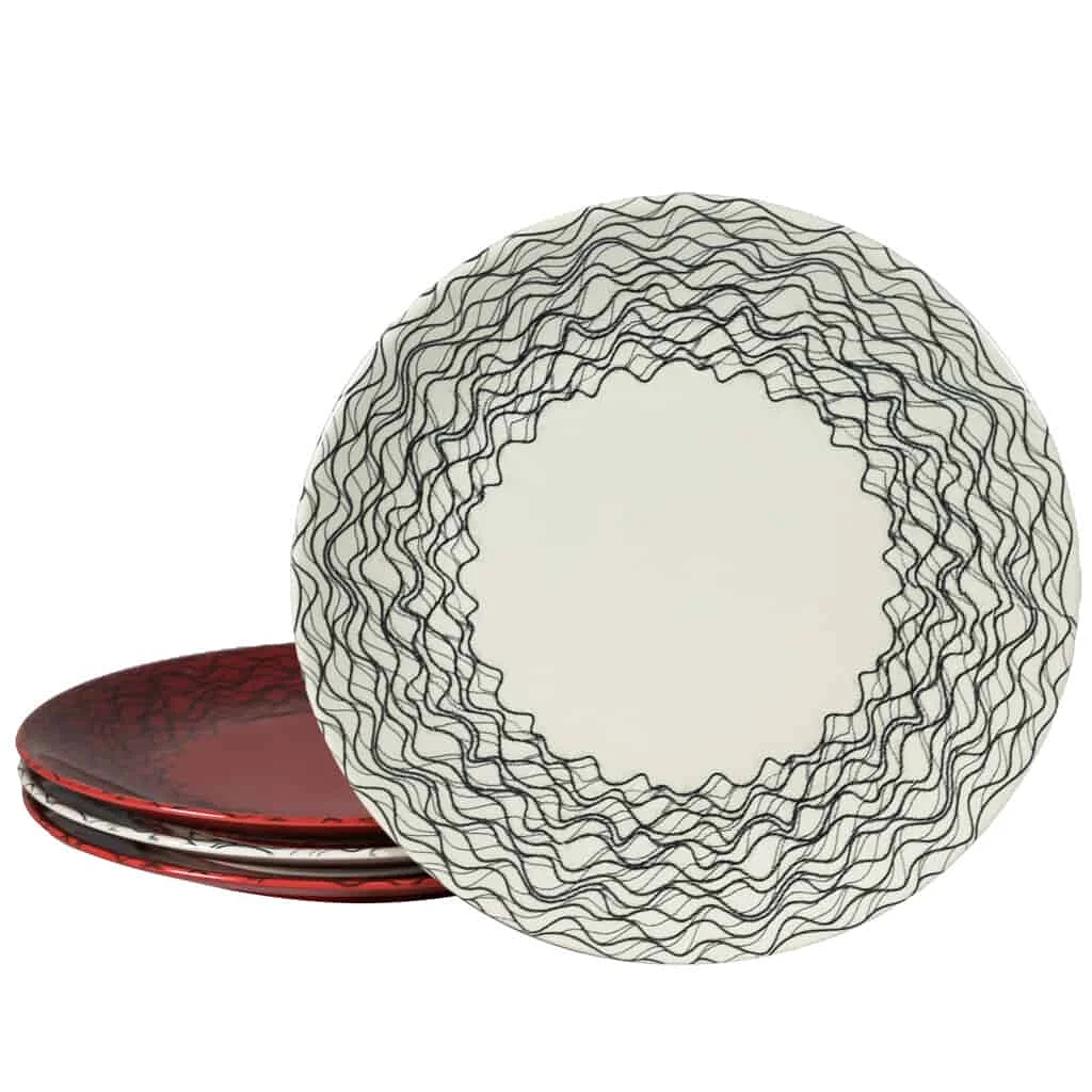 Set de 4 farfurii plate: savurați fiecare gust în eleganță! - Master