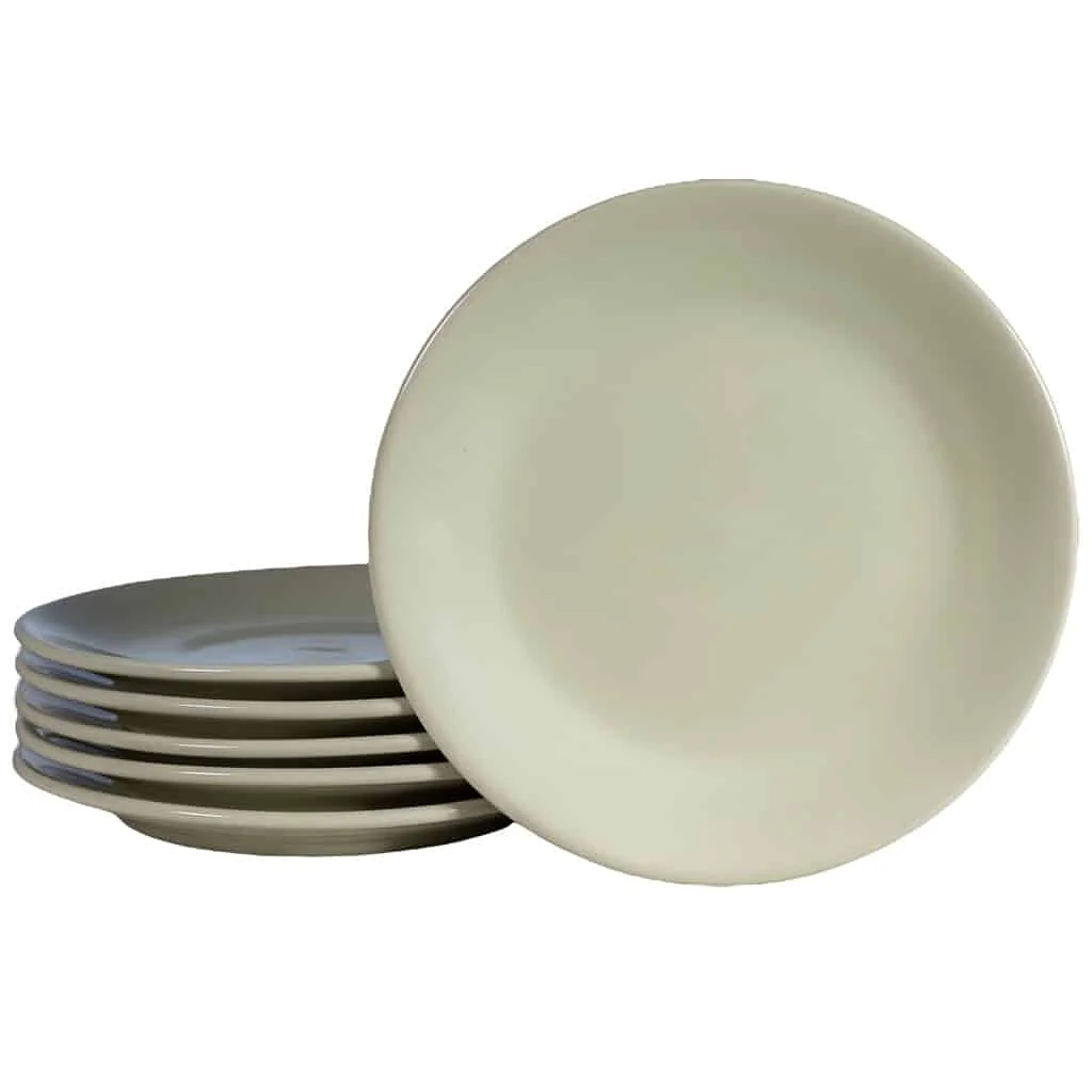 Set 6 Dessertteller Crem Ivoire, 20 cm - Master