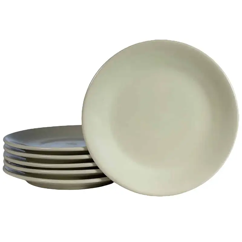 6 db desszert tányér készlet Cream Ivoire, 20 cm - Master