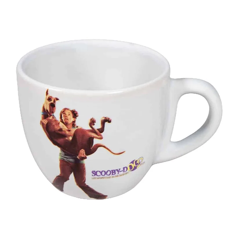 Mug with ScoobyDoo decoration, 200 ml, Arctic white - Master