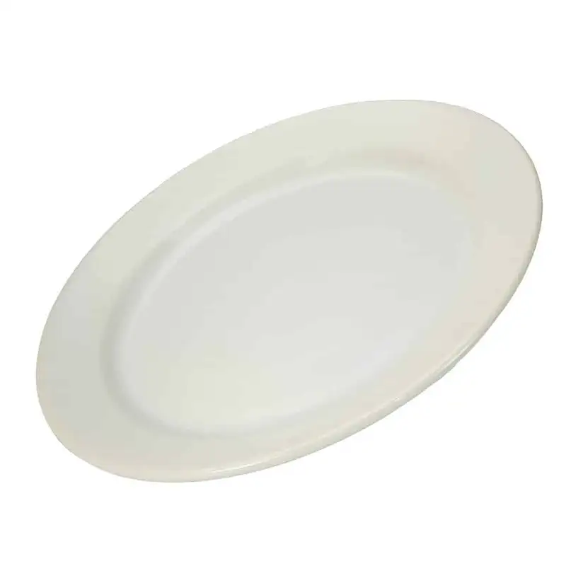 Extended plate, Cesiro, 25 cm, White - Master